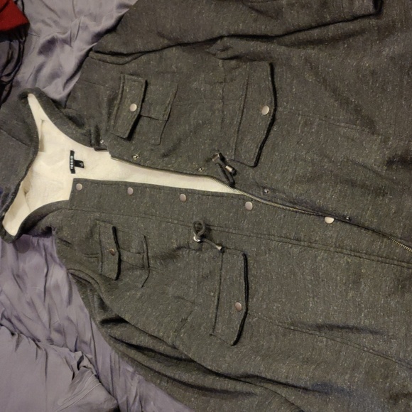 NWOT Torrid fur lined anorak winter coat - Picture 1 of 7